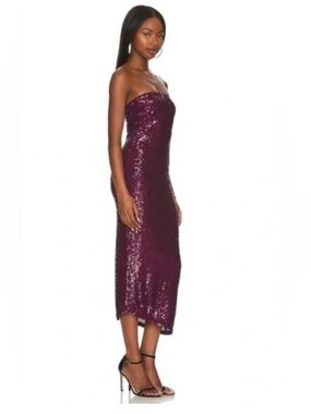 House of Harlow 1960  Sequin Strapless Bodycon Dress